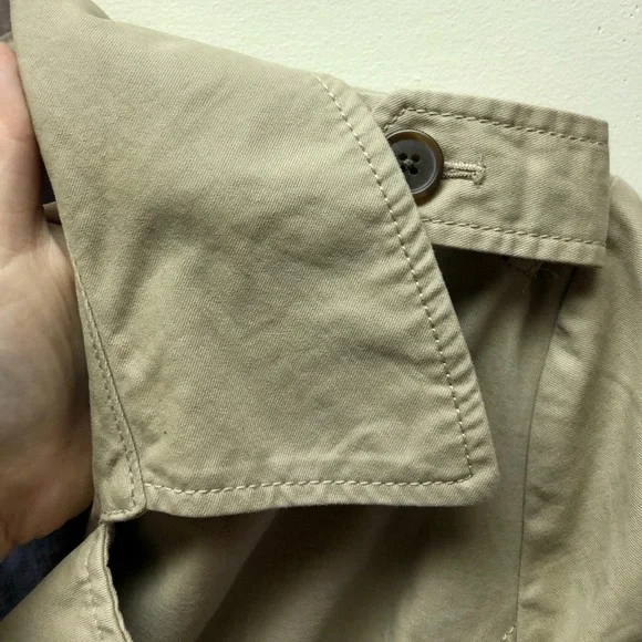 Old Navy Double-Breasted Trench Coat Khaki XXL - Picture 3 of 6